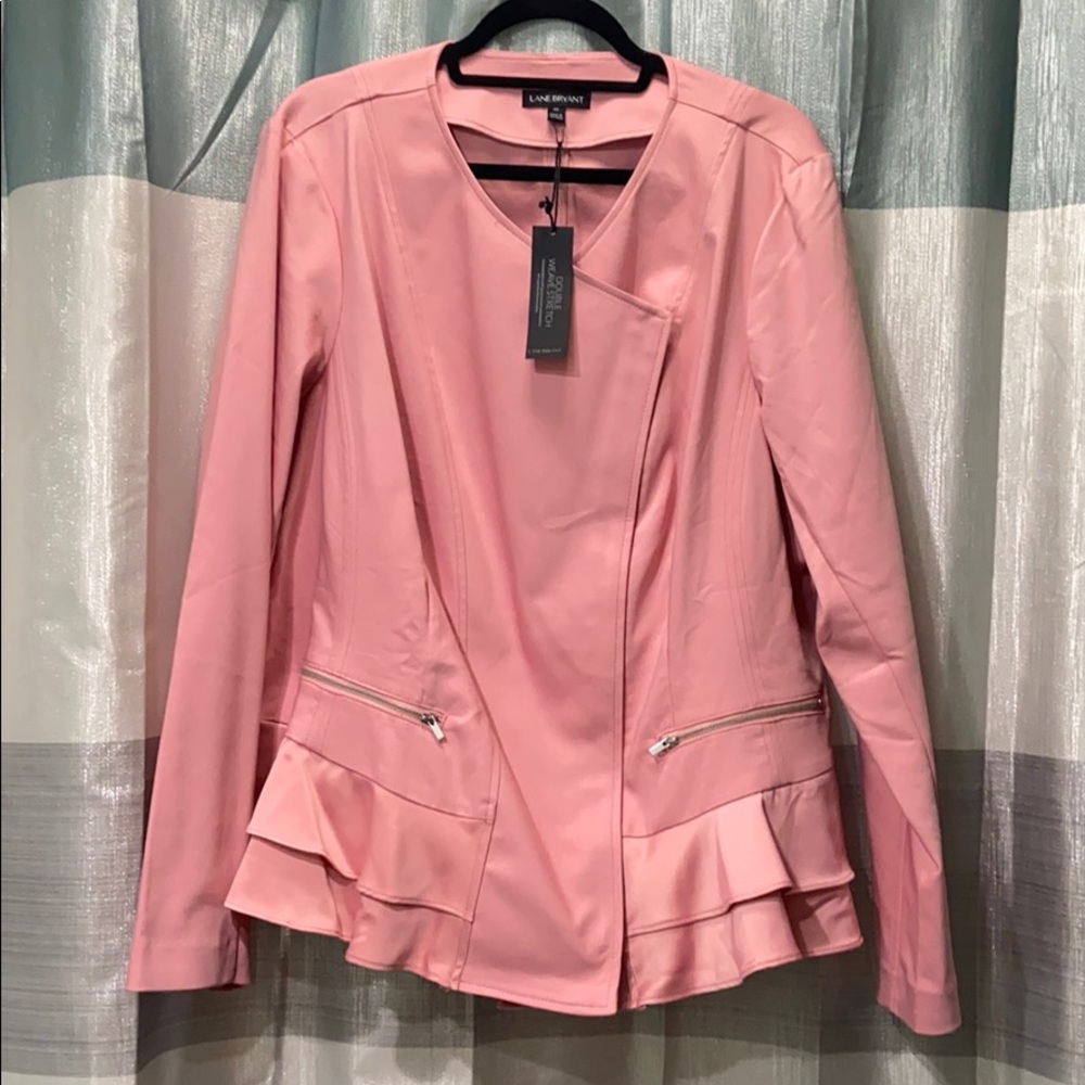 Pretty in Pink!  NWT Lane Bryant Jacket.